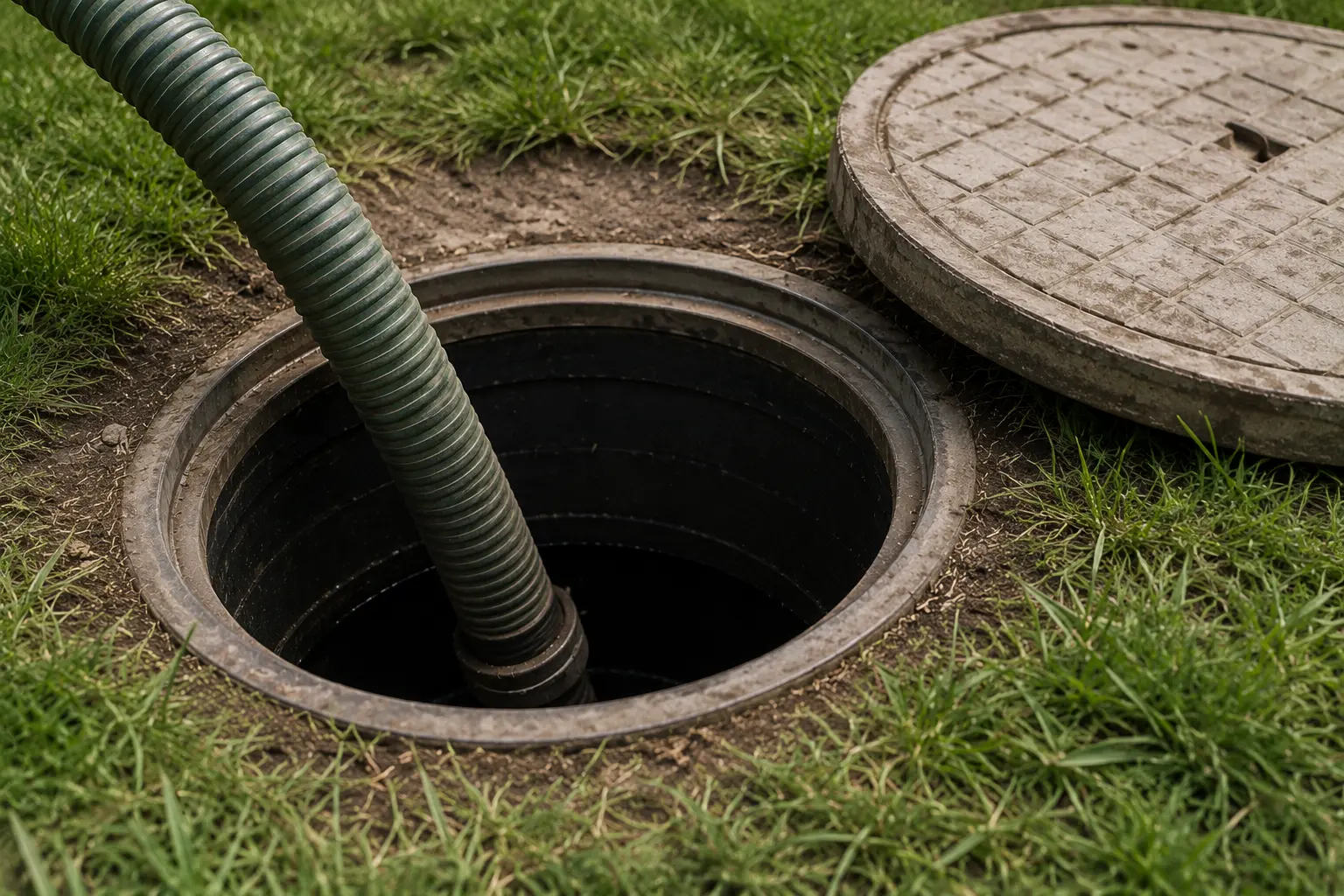 Septic system service in Dundas, Ontario